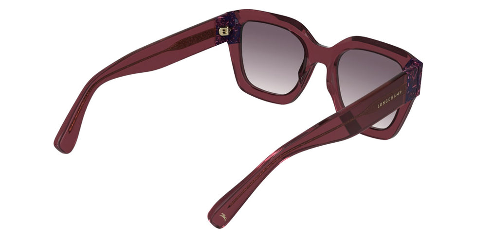 Longchamp LO771S 615 50 - Transparent Wine/Marble Burgundy #id:lclo771s615_s:102125