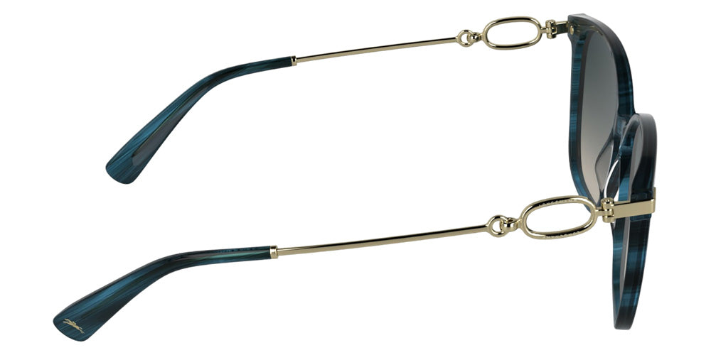 Longchamp LO805S 407 55 - Striped Blue #id:lclo805s407_s:104130