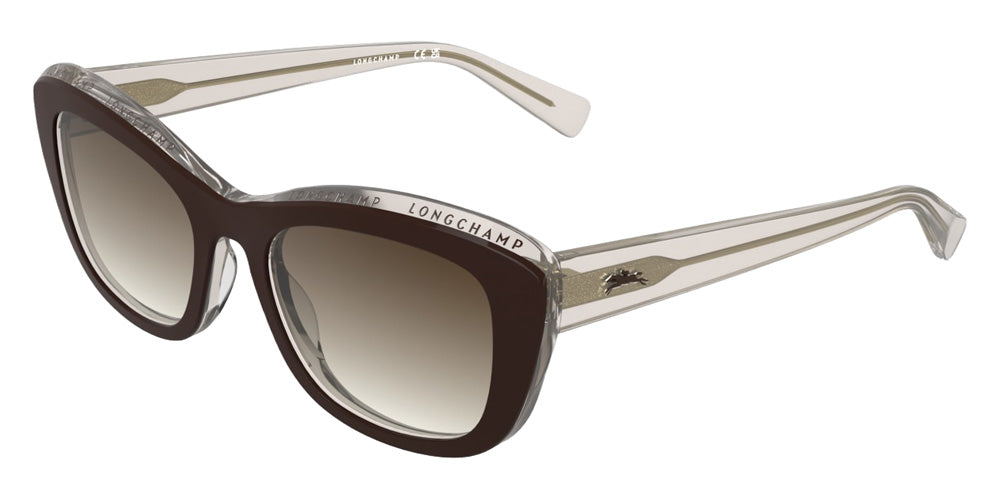 Longchamp LO817S 218 53 - Brown/Transparent Nude #id:lclo817s218_s:102105