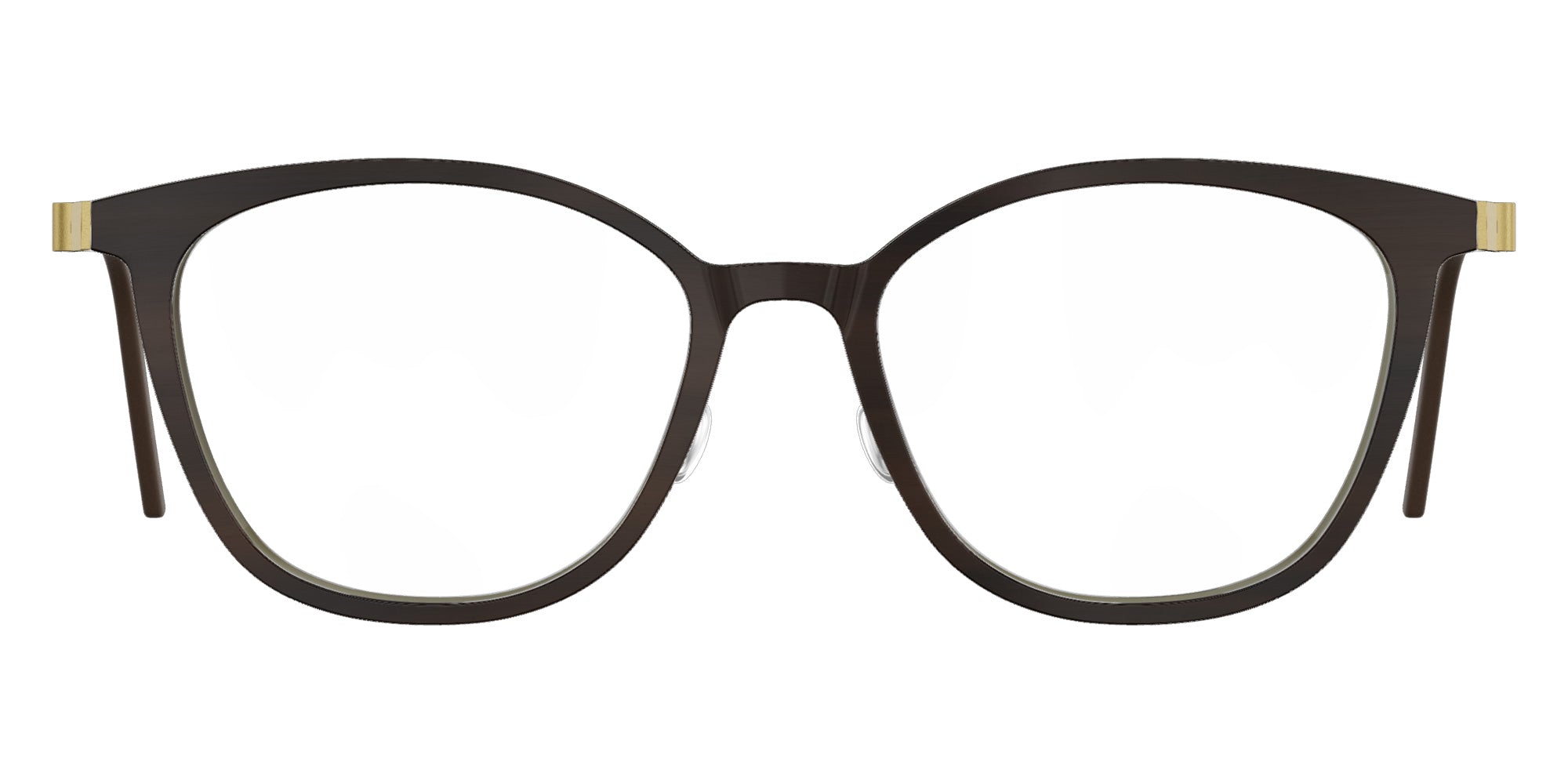 Lindberg 1851 49 - H26 GT Deep Black/Light Brown #id:lnd1851h26gt_s:150100