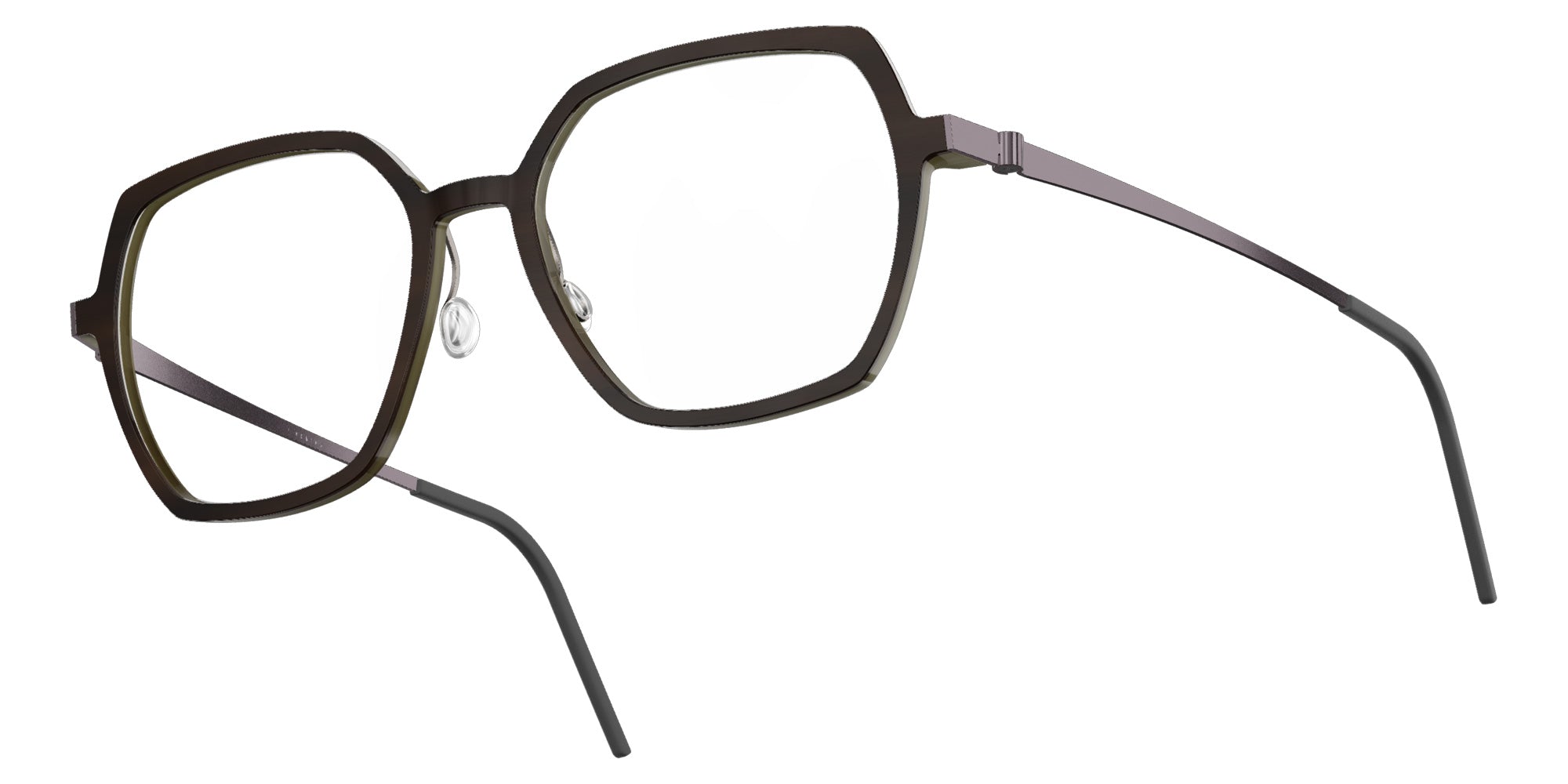 Lindberg 1861 53 - H26 PU14 Deep Black/Light Brown #id:lnd1861h26pu14_s:156105