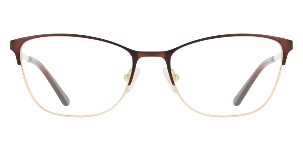 Marchon NYC M-4035 211 53 - Matte Brown/Gold #id:mm4035211_s:102100