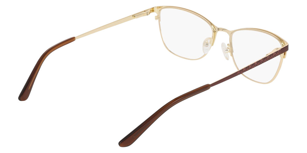 Marchon NYC M-4035 211 53 - Matte Brown/Gold #id:mm4035211_s:102125