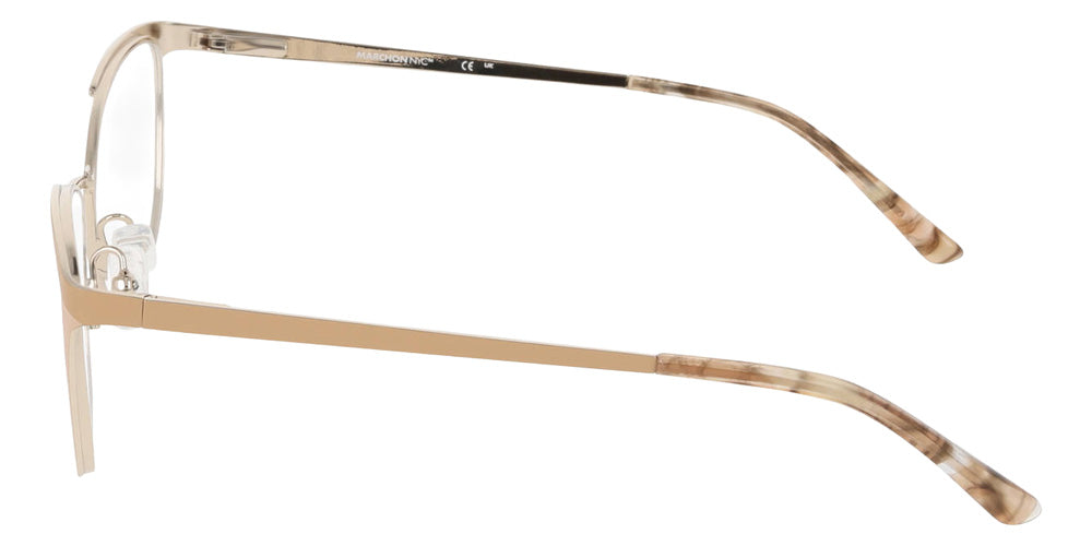 Marchon NYC M-4037 204 53 - Taupe/Gold #id:mm4037204_s:100110