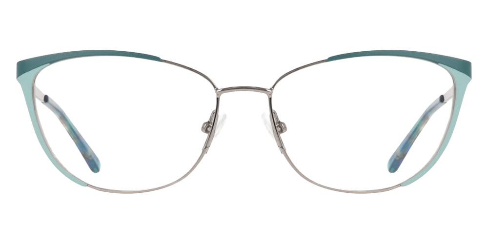 Marchon NYC M-4037 440 53 - Teal/Gun #id:mm4037440_s:102100