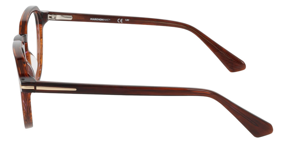 Marchon NYC M-8519 207 49 - Dark Brown Horn #id:mm8519207_s:102110