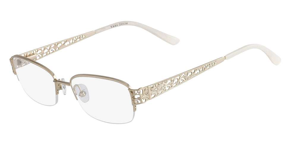 Marchon NYC TRES JOLIE 160 710 52 - Shiny Gold #id:mtresjolie160710_s:104100