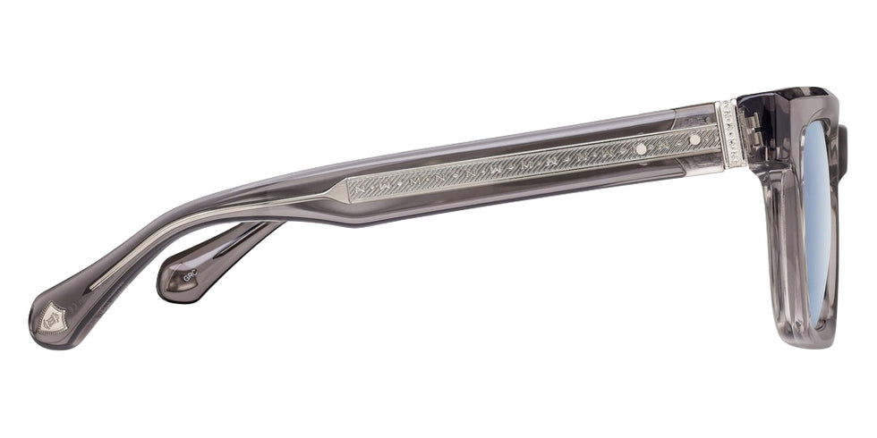 Matsuda M1033 53 - Gray Crystal / Cobalt Blue #id:m1033greycrystalcobaltbluesunglass_s:104110