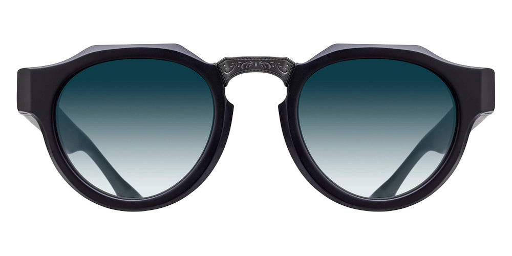 Matsuda M1037 49 - Matte Black / Blue Gradient #id:m1037matteblackbluegradientsunglass_s:104100