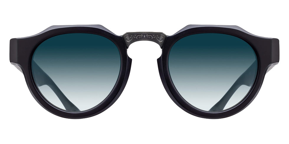 Matsuda M1037 49 - Matte Black / Blue Gradient #id:m1037matteblackbluegradientsunglass_s:104100