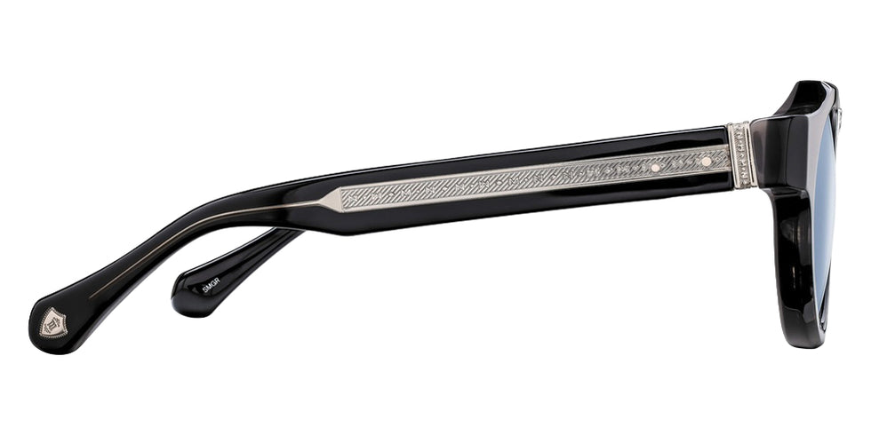 Matsuda M1037 49 - Smoke Gray / Cobalt Blue #id:m1037smokegreycobaltbluesunglass_s:106105