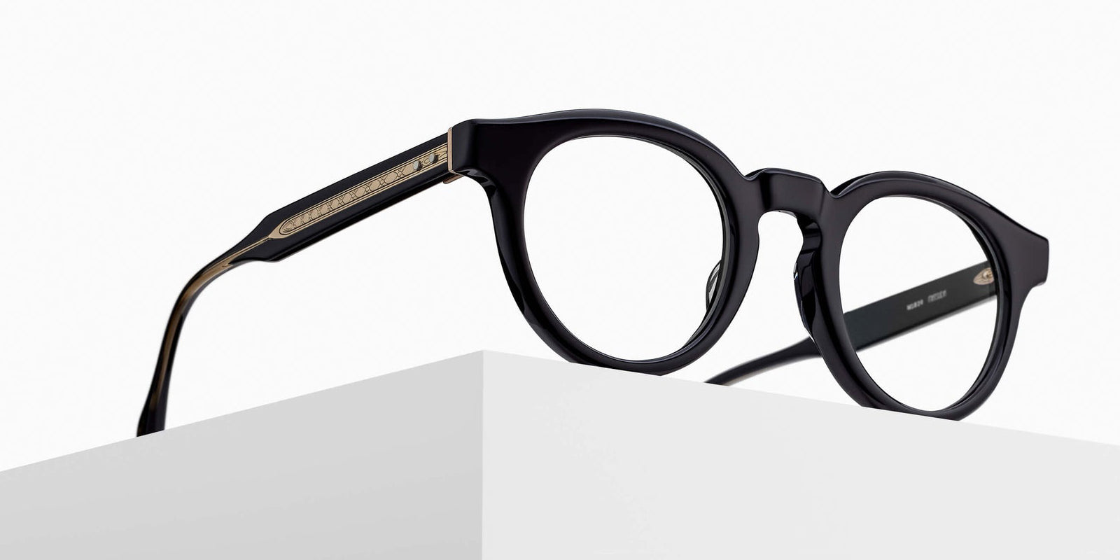 Matsuda M1039 47 - Black/Gold #id:m1039blackgoldclearlensoptical_s:100105