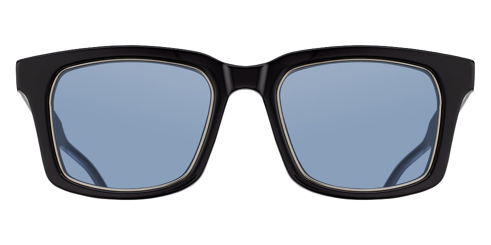 Matsuda M1040 54 - Black / Cobalt Blue #id:m1040blackcobaltbluesunglass_s:100100