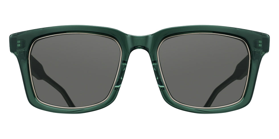 Matsuda M1040 54 - Bottle Green / Gray Solid #id:m1040bottlegreengreysolidsunglass_s:104100