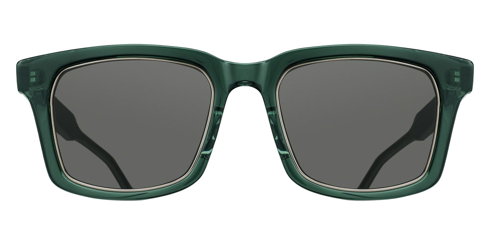 Matsuda M1040 54 - Bottle Green / Gray Solid #id:m1040bottlegreengreysolidsunglass_s:104100