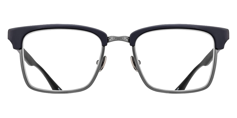 Matsuda M2063 52 - Matte Black/Ruthenium #id:m2063matteblackrutheniumclearlensoptical_s:104100
