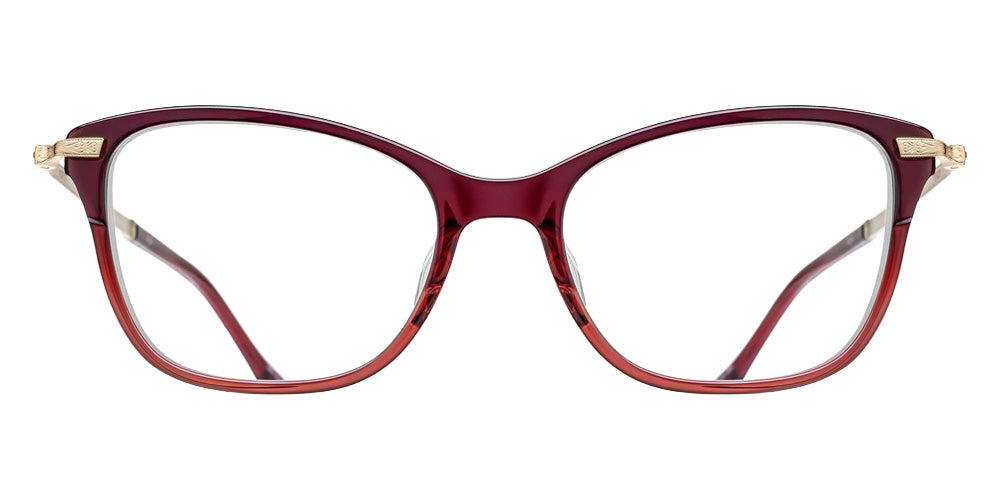 Matsuda M2065 51 - Bordeaux Gradient-Brushed Gold #id:m2065bordeauxgradientbrushedgoldclearlensoptical_s:100100