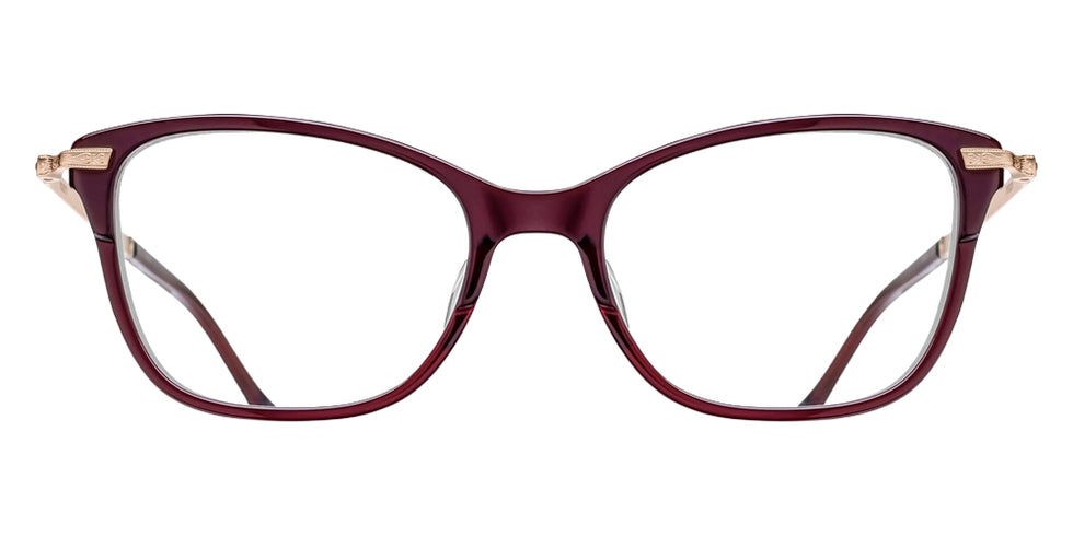 Matsuda M2065 51 - Bordeaux/Rose Gold #id:m2065bordeauxrosegoldclearlensoptical_s:102100