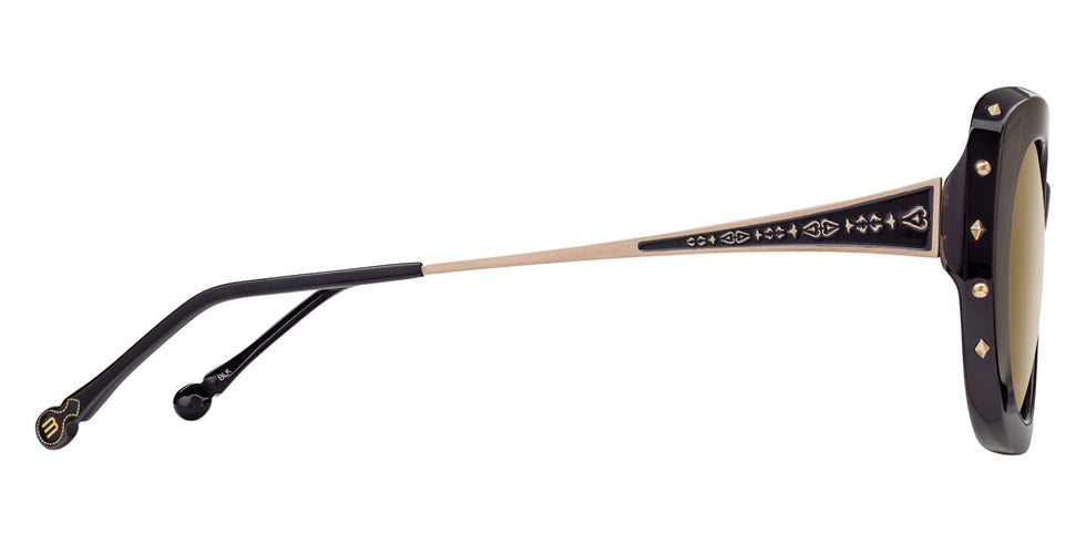 Matsuda M2069 49 - Black / Brown #id:m2069blackbrownsunglass_s:100110