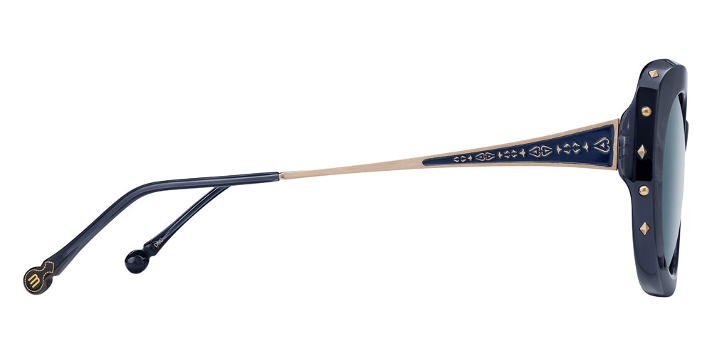 Matsuda M2069 49 - Dark Navy Crystal / Blue Gray #id:m2069darknavycrystalbluegreysunglass_s:104110