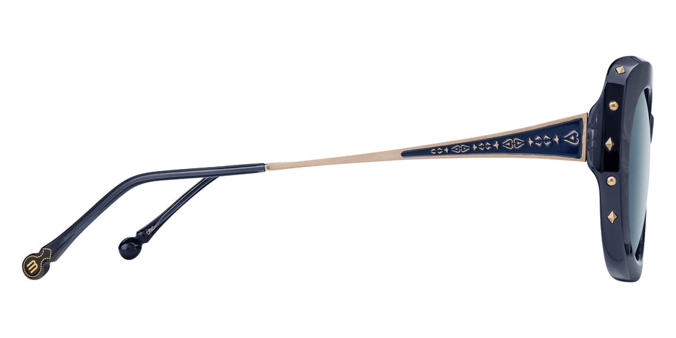 Matsuda M2069 49 - Dark Navy Crystal / Blue Gray #id:m2069darknavycrystalbluegreysunglass_s:104110