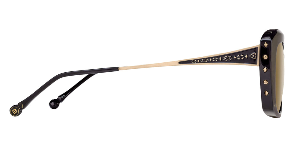 Matsuda M2070 53 - Black / Brown #id:m2070blackbrownsunglass_s:100110