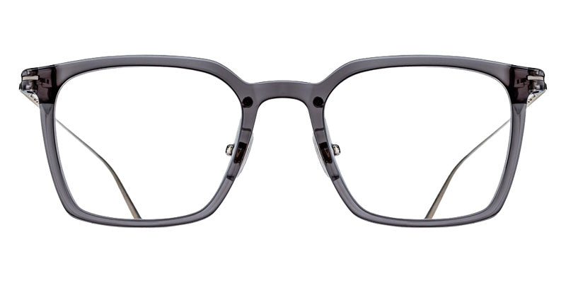 Matsuda M2074 49 - Blue Gray Crystal/Antique Silver #id:m2074bluegreycrystalantiquesilverclearlens49_s:102100