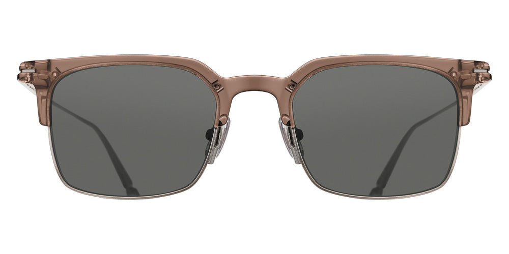Matsuda M2075 49 - Taupe-Antique Silver / Gray #id:m2075taupeantiquesilvergreysunglass_s:100100