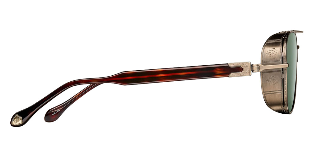 Matsuda M3115 55 - Antique Gold/Dark Tortoise / G-15 #id:m3115antiquegolddarktortoiseg15sunglass_s:100105