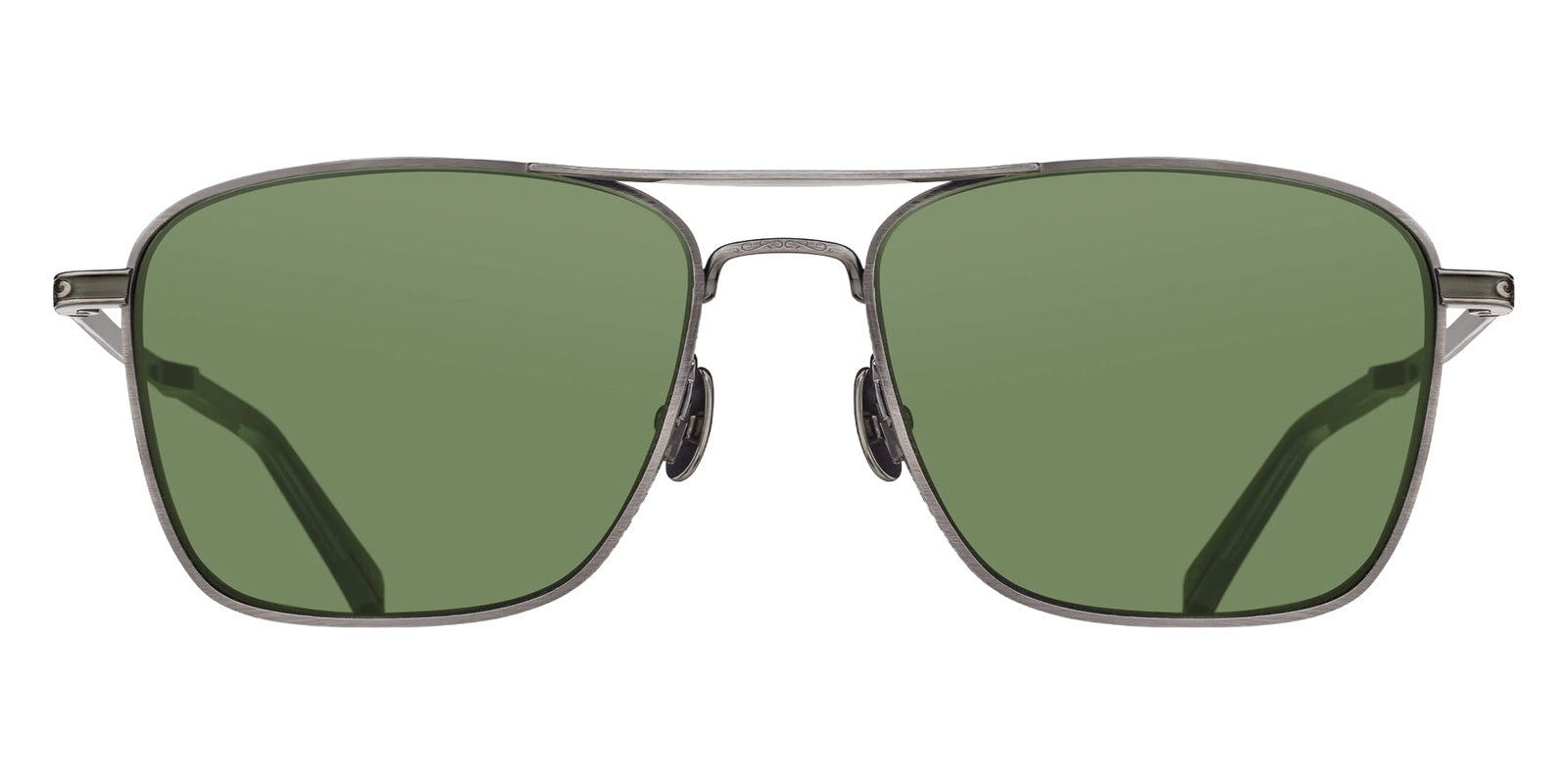 Matsuda M3135 56 - Antique Silver / Sage Green #id:m3135antiquesilversagegreen56_s:100100