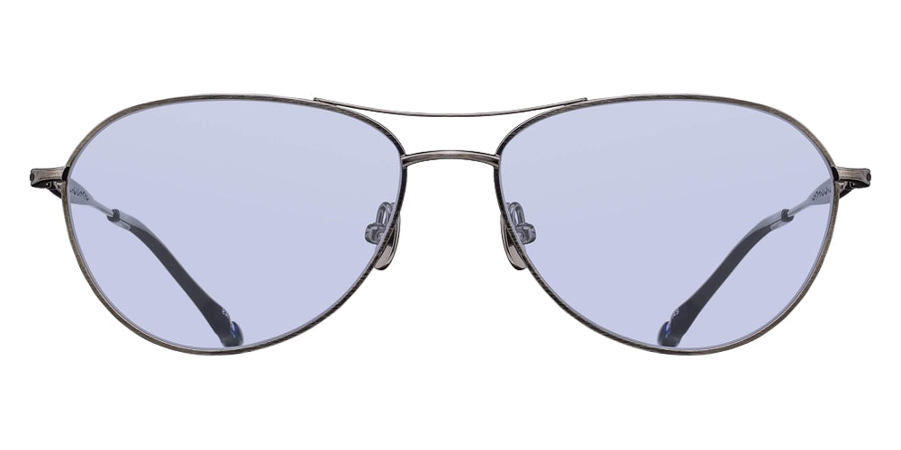 Matsuda M3139 57 - Antique Silver / Café Blue #id:m3139antiquesilvercafbluesunglass_s:100100