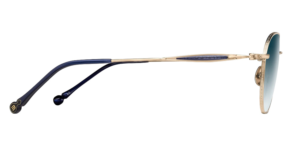 Matsuda M3139 57 - Brushed Gold / Blue Gradient #id:m3139brushedgoldbluegradientsunglass_s:102105