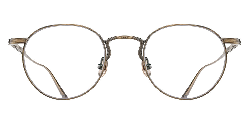 Matsuda M3140 50 - Antique Gold #id:m3140antiquegoldclearlens50_s:100100