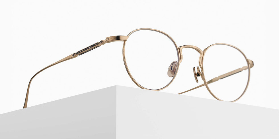 Matsuda M3140 50 - Brushed Gold #id:m3140brushedgoldclearlens50_s:102105