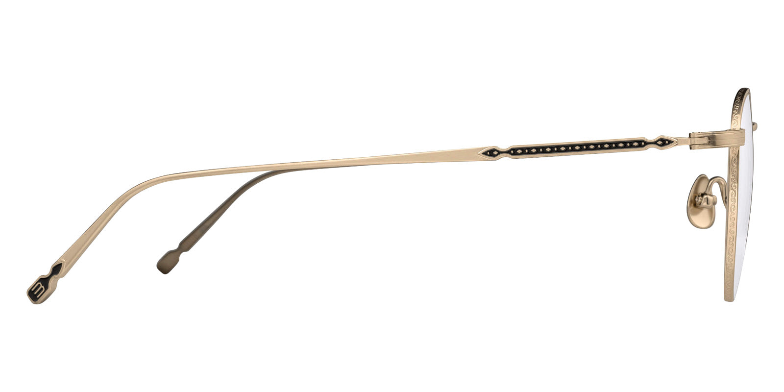 Matsuda M3140 50 - Brushed Gold #id:m3140brushedgoldclearlens50_s:102110