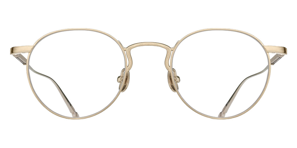 Matsuda M3140 47 - Brushed Gold #id:m3140brushedgoldclearlensoptical_s:102100