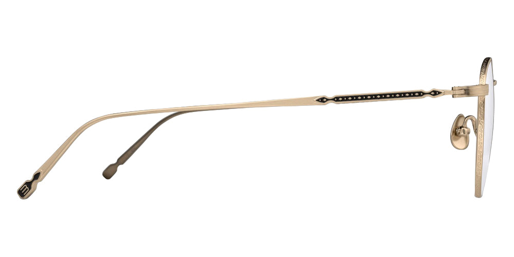 Matsuda M3140 47 - Brushed Gold #id:m3140brushedgoldclearlensoptical_s:102110