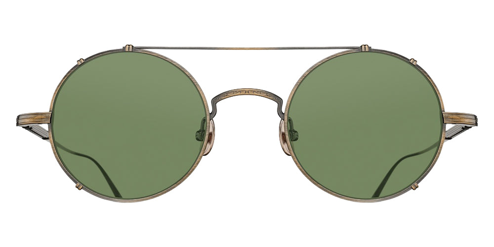 Matsuda M3143 46 - Antique Gold / Sage Green #id:m3143antiquegoldsagegreensunglass_s:100100
