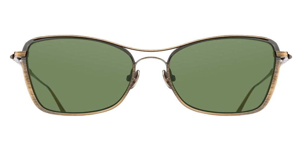 Matsuda M3147 55 - Antique Gold / Sage Green #id:m3147antiquegoldsagegreensunglass_s:100100