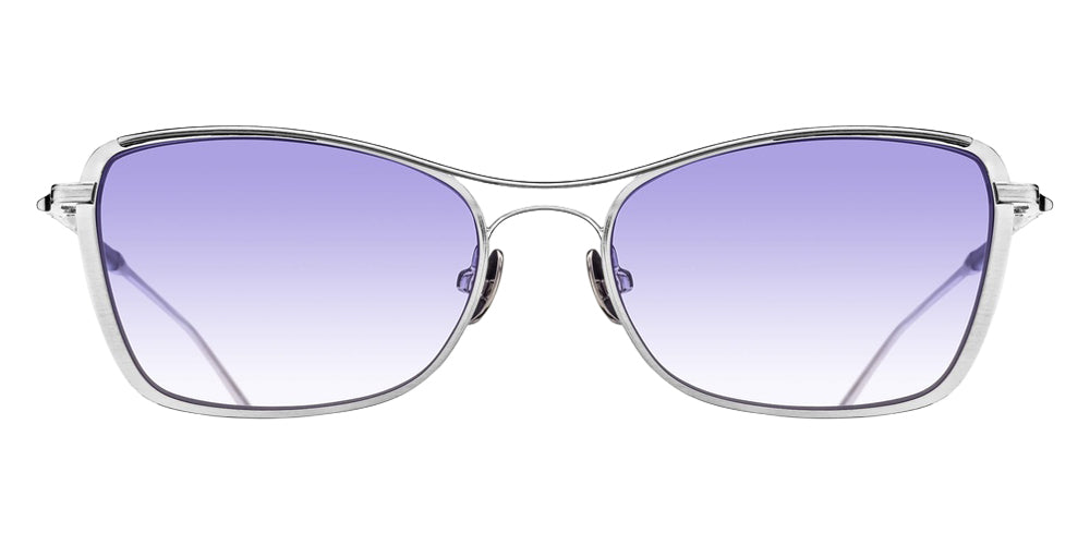 Matsuda M3147 55 - Brushed Silver / Café Blue Gradient #id:m3147brushedsilvercafbluegradientsunglass_s:102100