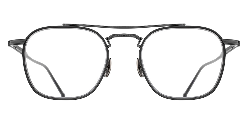 Matsuda M3149 48 - Ruthenium/Matte Black #id:m3149rutheniummatteblackclearlensoptical_s:106100
