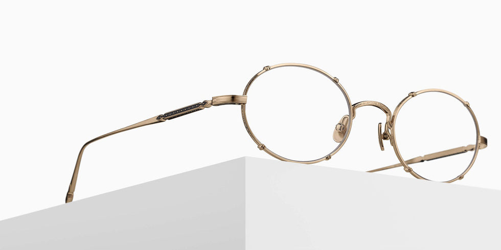 Matsuda M3150 50 - Brushed Gold #id:m3150brushedgoldclearlensoptical_s:104105