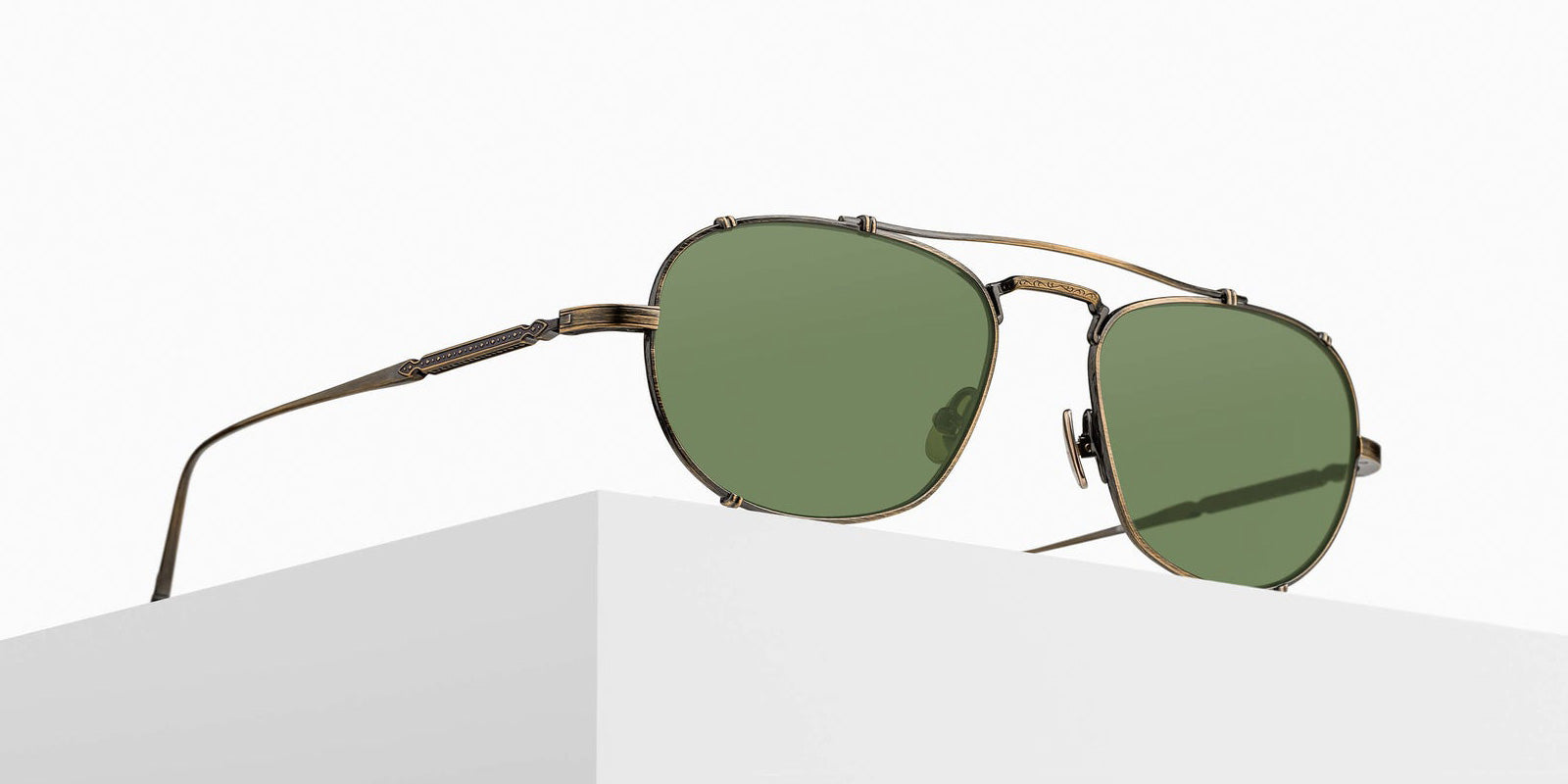 Matsuda M3151 54 - Antique Gold / Sage Green #id:m3151antiquegoldsagegreen54_s:100105