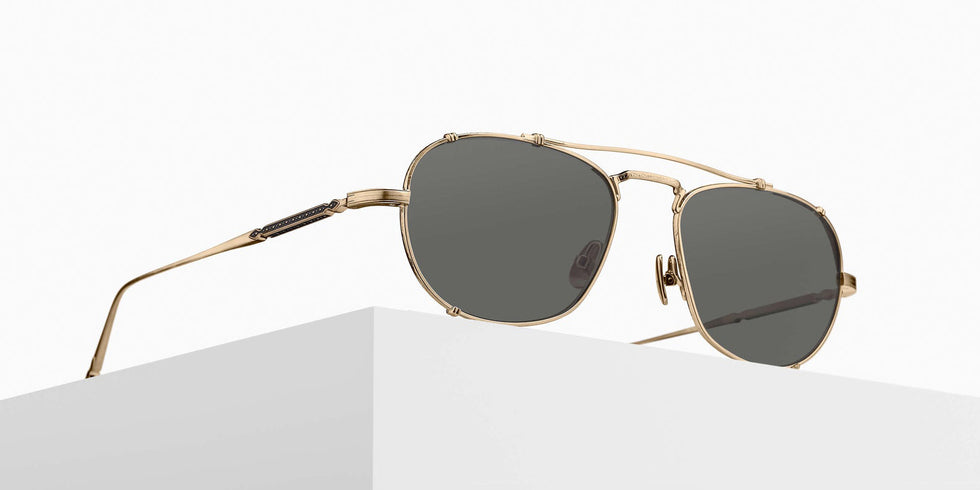Matsuda M3151 54 - Brushed Gold / Gray #id:m3151brushedgoldgrey54_s:102105