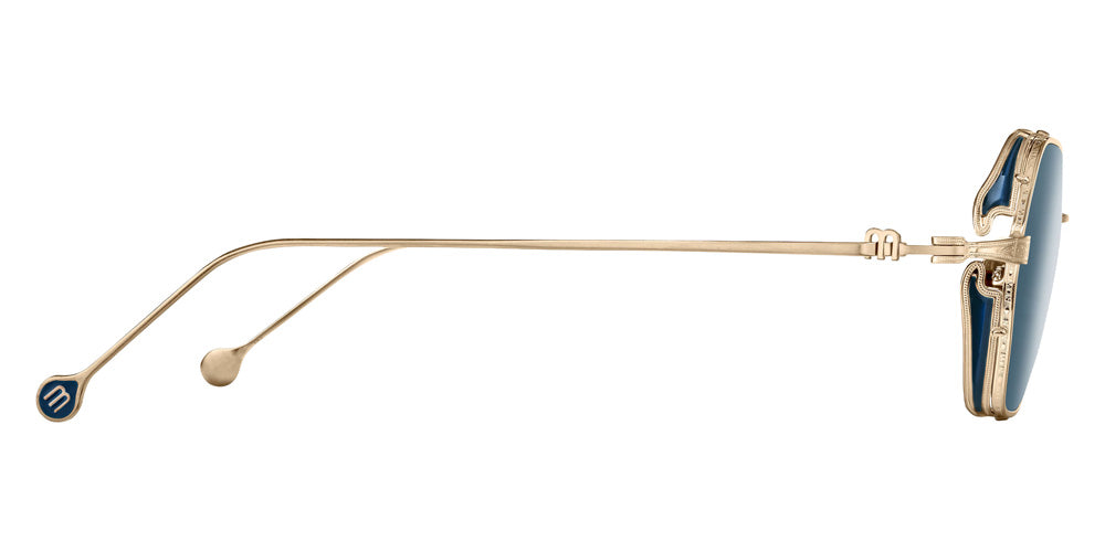 Matsuda M3153 49 - Brushed Gold / Blue Gray #id:m3153brushedgoldbluegreysunglass_s:100110