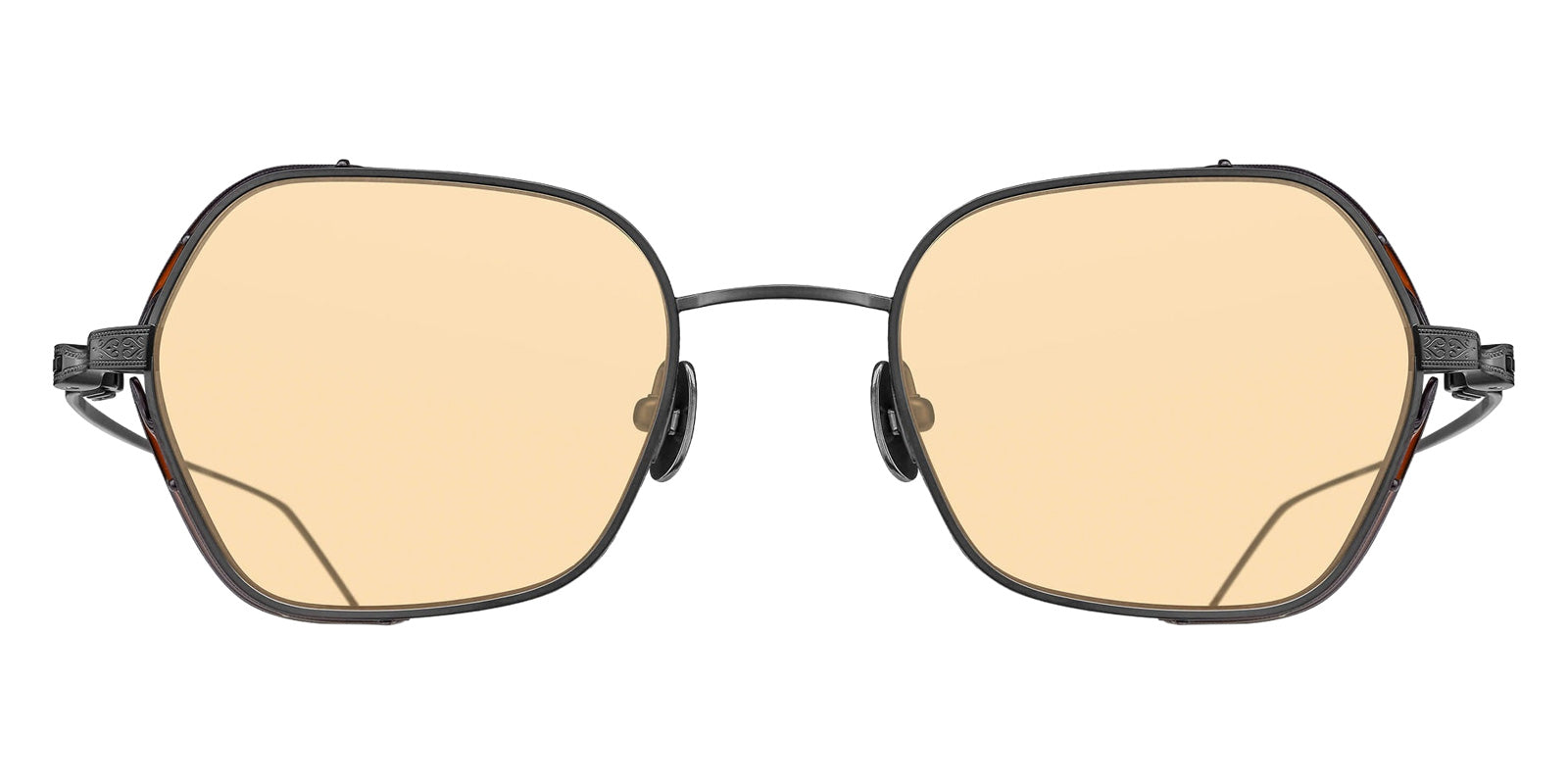 Matsuda M3153 49 - Matte Black / Café Orange #id:m3153matteblackcaforange49_s:104100