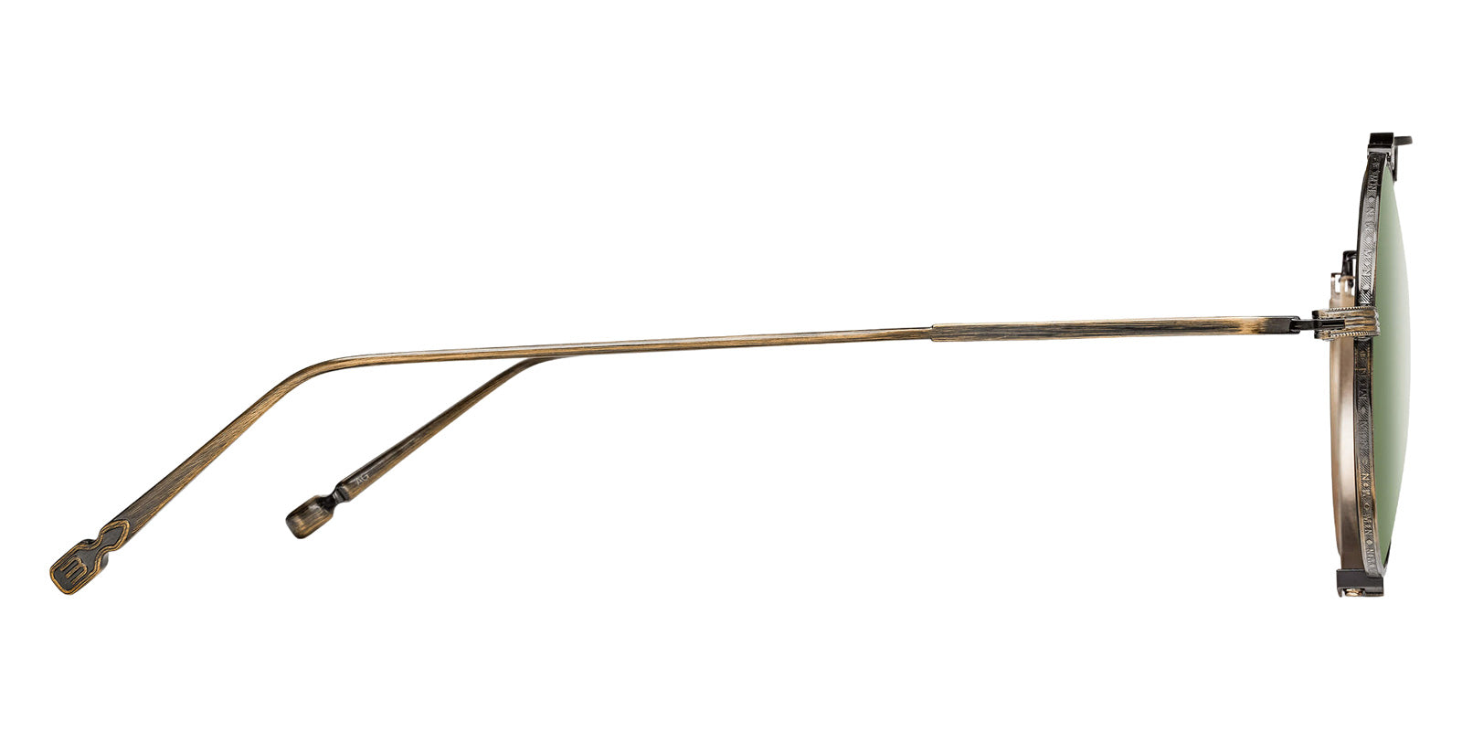 Matsuda M3154 46 - Antique Gold / Sage Green #id:m3154antiquegoldsagegreen46_s:100110