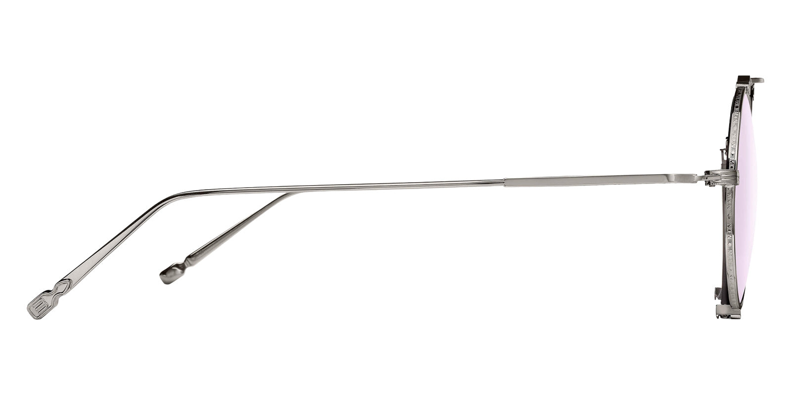 Matsuda M3154 46 - Palladium White / Café Violet #id:m3154palladiumwhitecafviolet46_s:106110