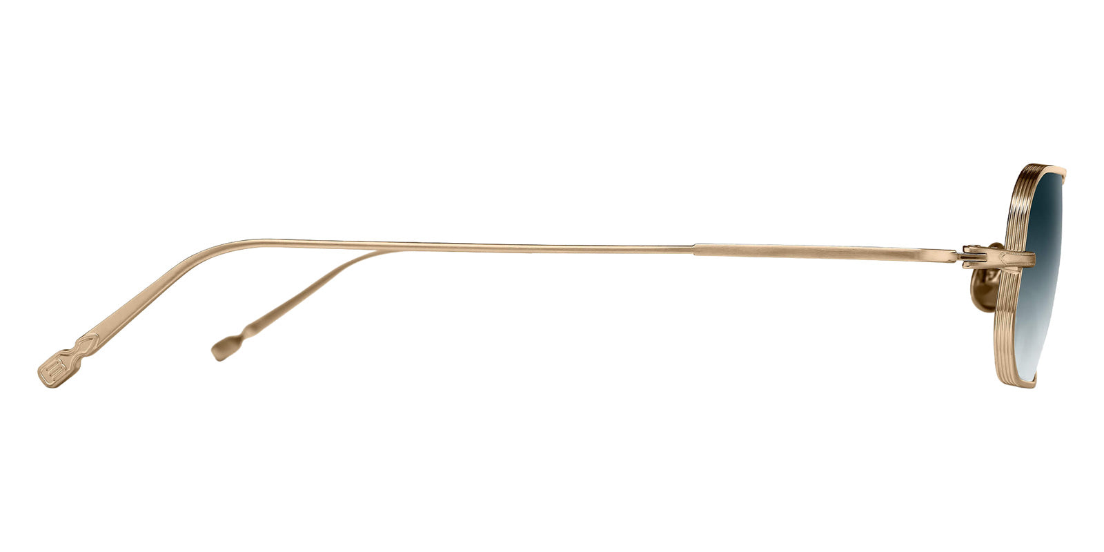 Matsuda M3163 53 - Brushed Gold / Blue Gradient #id:m3163brushedgoldbluegradient53_s:102110