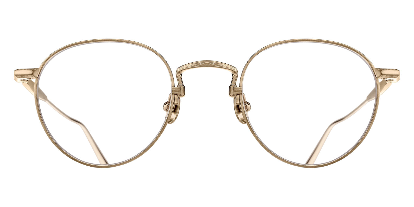 Matsuda M3165 48 - Brushed Gold #id:m3165brushedgoldclearlens48_s:104100